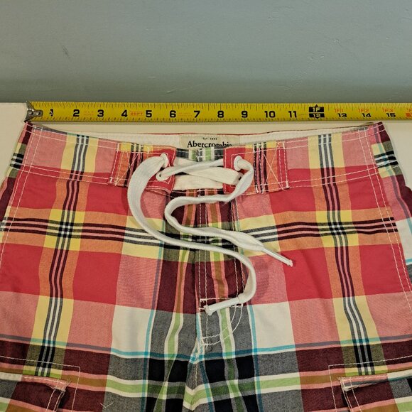 Abercrombie & Fitch Men's XS Cargo Swim Trunks - Picture 13 of 16